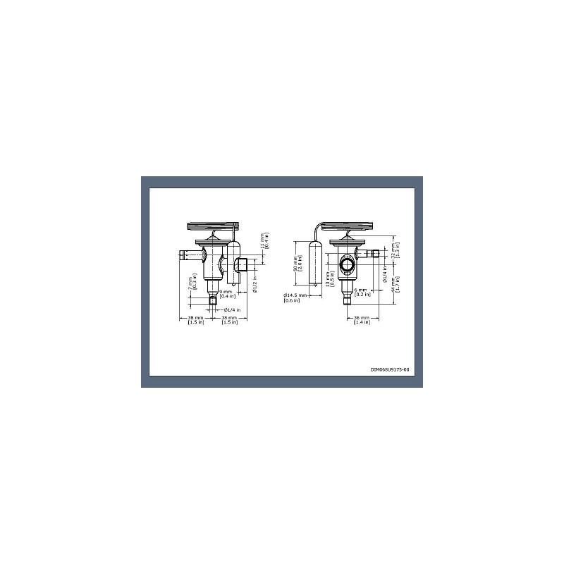 Danfoss Tube R X Vanne D Expansion Thermostatique U