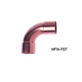 1" bend 90° copper int-int for refrigeration