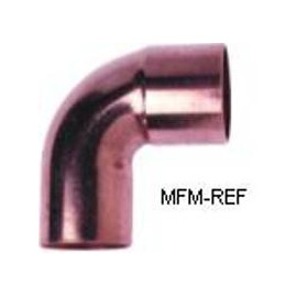 3/8 knee 90° copper internal x external for refrigeration