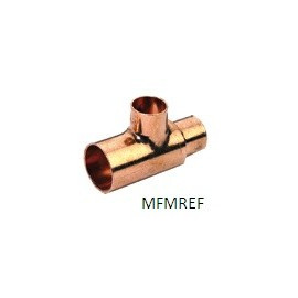 1/2 x 1/2 x 3/8 T-piece copper int-int-int for refrigeration
