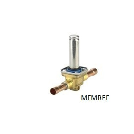EVR 2 Danfoss 1/4 válvula solenóide normalmente fechada sem conexão de ODF solda bobina de fechamento