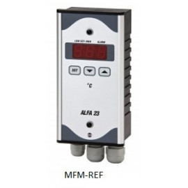 ALFA 23 VDH elektonische alarmthermostaat 230V -50°C / + 50°C