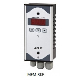 ALFA 23 VDH elektronische alarm thermostate 230V   -50°C / + 50°C