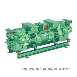 44JE-44Y Bitzer  tandem compressore Octagon 400V-3-50Hz Part-winding.