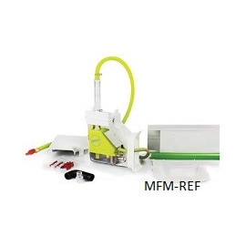 Aspen Mini Lime Silent+ pump, including 80 cm manual gutter Slimline  WHITE
