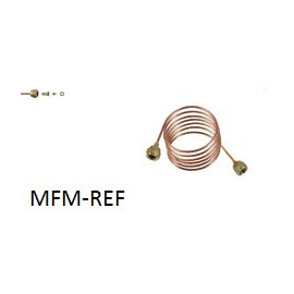TCK-1000  tube (2 x 1/4 ") mm Capillary fittings (copper-brass) Refco