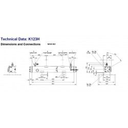 K123H-2P/4P Bitzer wassergekühlten Kondensator,Wärmetauscher heißesgas