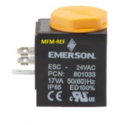 ESC24VAC Alco bobina magnética corrente alternada 50/60 Emerson 801033