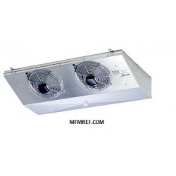 ECO: CGD 23EL7 CO2 air cooler for low installation height Fin spacing: 7 mm