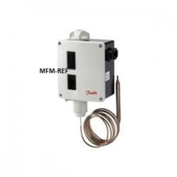 RT3 Danfoss termostato diferencial com vapor de carga -25°C / +15°C. 017-501466