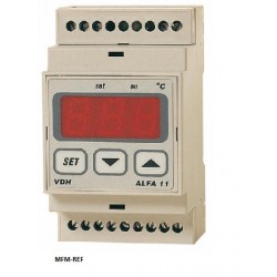 VDH ALFANET 11 DP electronic thermostats  230V -10°C /+ 40° C