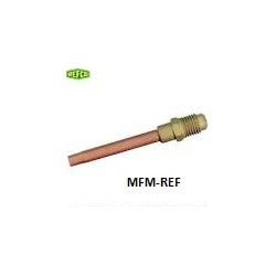 MV-8404 Schrader valves, 1/4 ODF x 1/4 SAE, schräder x copper pipe