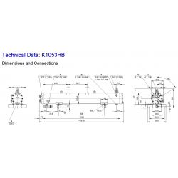 K1053HB-2P Bitzer échangeur de condenseur/chaleur à l’eau chaude gaz