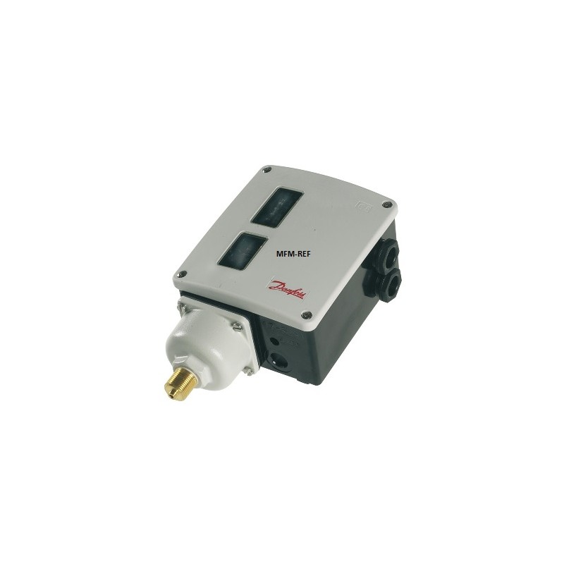 RT 117L Danfoss Interruptor de pressão com zona neutra ajustável 3/8'G 017L004266