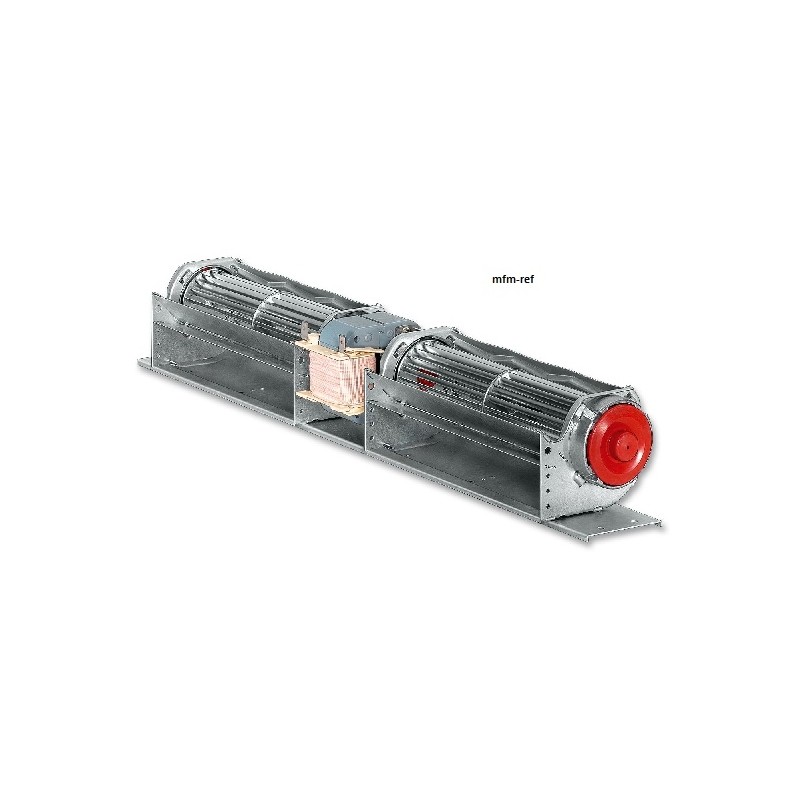 QLZ 06/1818-3030Croix double rouleau de flux fan﻿ EBM