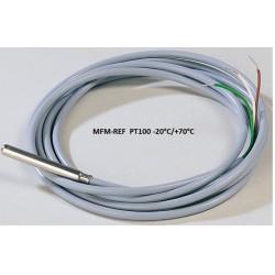 VDH SM 8000/ 2m sensor PT1000 / 2,0 m snoer PVC grijs 3 x 0,25mm2