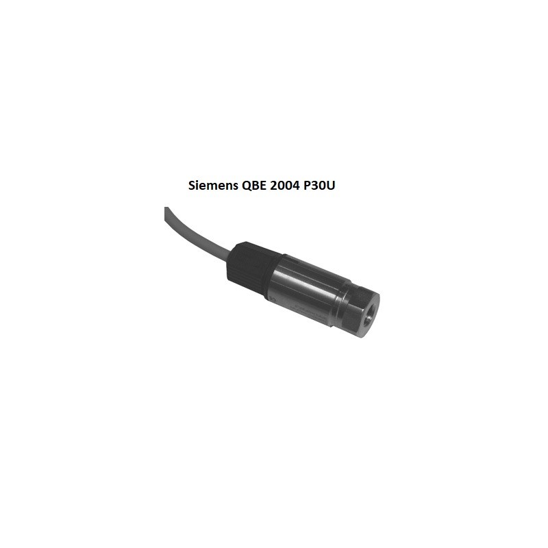 Siemens QBE 2004 P30U pressure transducer input signal regulator RWF