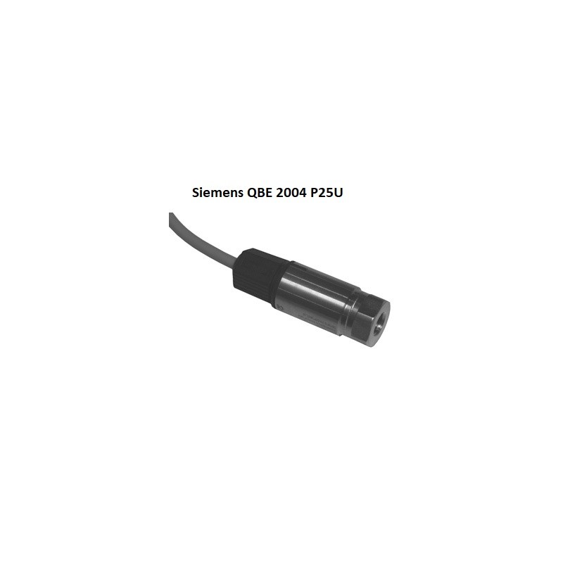 QBE 2004 P25U Siemens  pressão do transdutor para regulador de entrada de sinal RWF