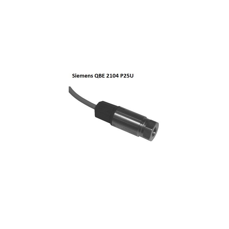QBE2104P25U Siemens pressure transducer input signal regulator for RWF
