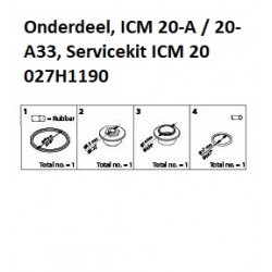 ICM20 Danfoss Kit de serviço tbv ICAD 600. 027H1190