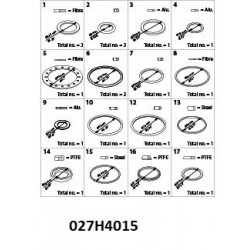 ICS/ICLX40 Danfoss Kit de reparação válvulas de regulação  027H4015