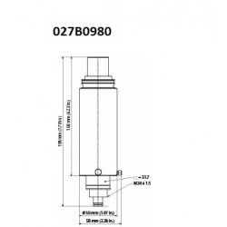 CVE-L Danfoss constant LP pressure regulator -0.66 - 8 bar. 027B0980