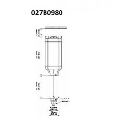CVE-L Danfoss constant LP pressure regulator -0.66 - 8 bar. 027B0980
