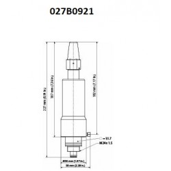 CVP-L Danfoss constant LP pressure regulator 0-7 bar. 027B0920