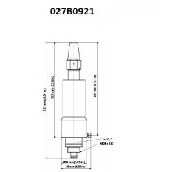 Regulador de presión LP constante CVP-L Danfoss 0-7 bar. 027B0920
