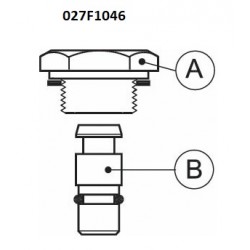 . 027F1046 Danfoss plug voor stuurventielen tbv ISC+PM.