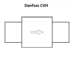 CVH10 Danfoss behuizing voor regelventielen Ø12.7 / Ø18mm 027F1047