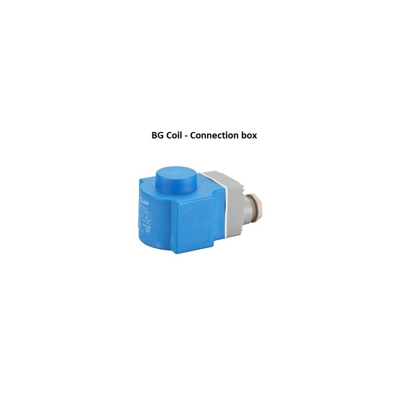 Danfoss Magnetventil-Spule Typ 018 F 24 V 16W – Robuste Clip-on-Spule Für Kälte- Und Klimatechnik, Einfach Montiert