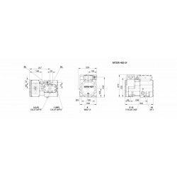 2HES-1EY Bitzer Ecoline compresor para 230V-3-50Hz Δ / 400V-3-50Hz Y