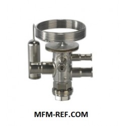 TUA Danfoss R134a 1/4 x 1/2  válvula termostática de la extensión sin pasaje 068U2204
