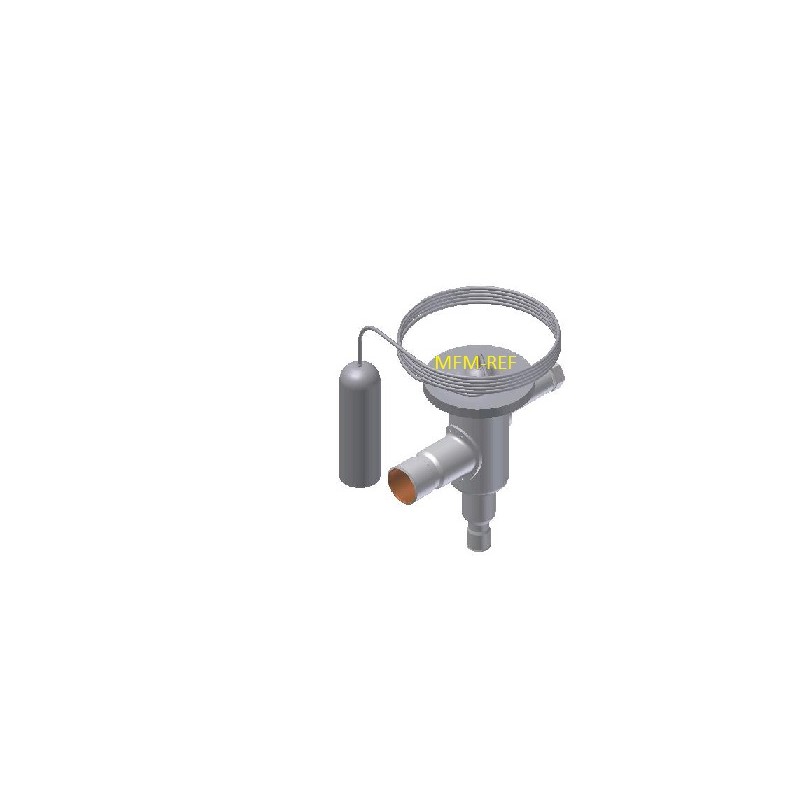 TUB4 Danfoss R404A 1/4x1/2 la vanne d'expansion thermostatique, acier inoxydable, int Danfoss nr.068U2097 TUB4 Danfoss R404A 1/4x1/2 la vanne d'expansion thermostatique, acier inoxydable, int Danfoss nr.068U2097