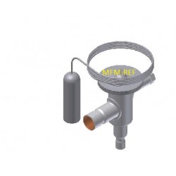 TUBE7 Danfoss R410a 3/8x1/2 thermostatische expansieventiel roestvrijstaal. 068U1973
