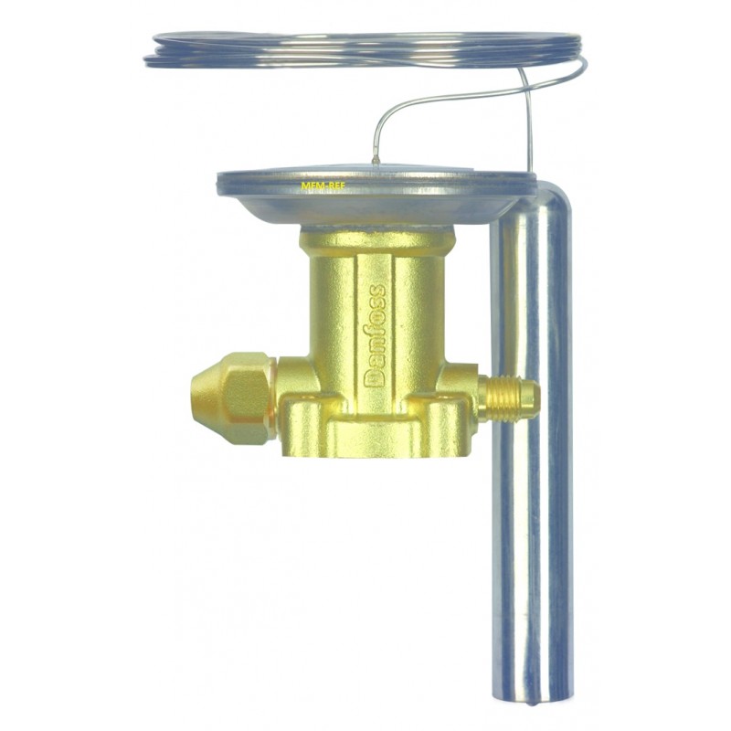 TES Danfoss R404A thermostatic expansion valve 1/4 ODF 067B3384