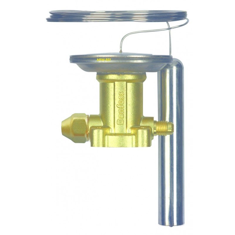 TES5 Danfoss R404A la vanne d'expansion thermostatique 1/4 flare -60°C tot - 25°C- MOP -20°C. 067B3343 TES5 Danfoss R404A la vanne d'expansion thermostatique 1/4 flare -60°C tot - 25°C- MOP -20°C. 067B3343