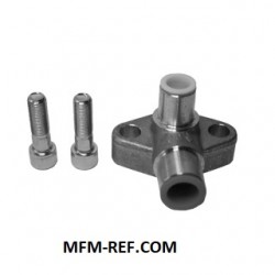 Alco Emerson 9149MM CPHE-6  pedestal (7/8" x 7/8")  em desacordo com solda para regulador de gás quente CPHE