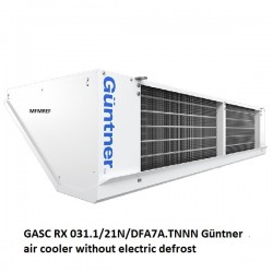 GASCRX031.1/21N/DFA7A.TNNN Güntner enfriador de aire espacio aleta 7mm