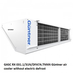 GASC RX 031.1/31N/DFA7A.TNNN Güntner Raffreddatore d'aria alette 7mm