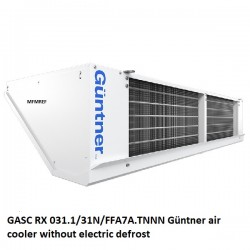GASC RX 031.1/31N/FFA7A.TNNN Güntner air cooler: fin space 7 mm