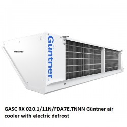 GASC RX 031.1/11M/DDA7E.TNNN Güntner luchtkoeler: lamelafstand 7mm