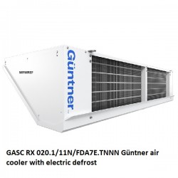 GASC RX 031.1/11M/DDA7E.TNNN Güntner air cooler: fin space 7 mm