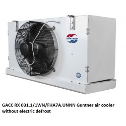 GACC RX 031.1/1WN/FHA7A.UNNN Guntner refrigerador de ar sem descongelamento eléctrico