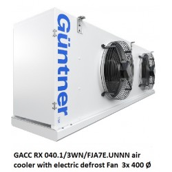 GACC RX 040.1/3WN/FJA7E.UNNN Guntner enfriador de aire con descongelación eléctrica