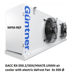 GACC RX 050.2/3SN/HNA7E.UNNN Guntner air cooler with electric defrost