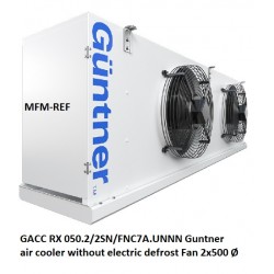 GACCRX 050.2/2SN/FNC7A.UNNNGuntner air cooler without electric defrost