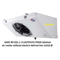 GASCRX031.1 /1-70.A Güntner enfriador de aire: espacio de la aleta 7mm
