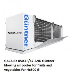 GACA RX 050.1F/47-AND Guntner blowing air cooler for fruits-vegetables